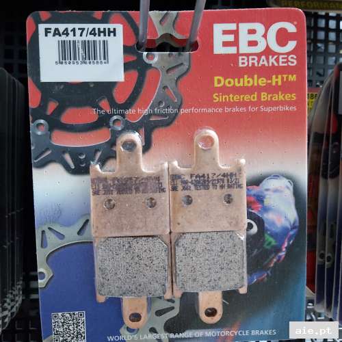 Part Number : FA417/4HH PASTILHAS TRAVÃO EBC FA 417/4HH