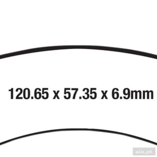 Part Number : FA656R PASTILHAS EBC FA 656R