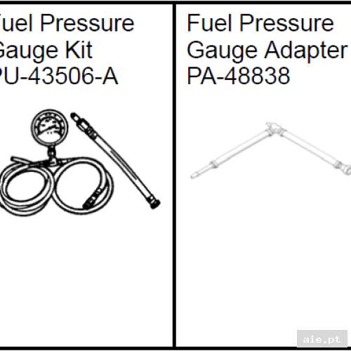 Part Number : PU-43506-A FUEL PRESSURE GAUGE KIT  - Peça Polaris