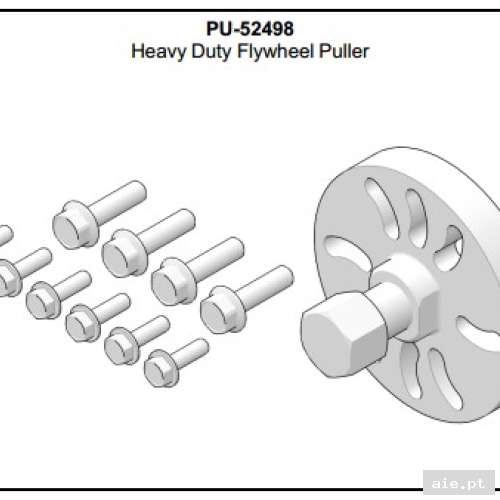 Part Number : PU-52498 HEAVY DUTY FLYWHEEL PULLER