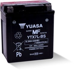 Part Number : YTX7LBSYU BATERIA YUASA YTX7L BS