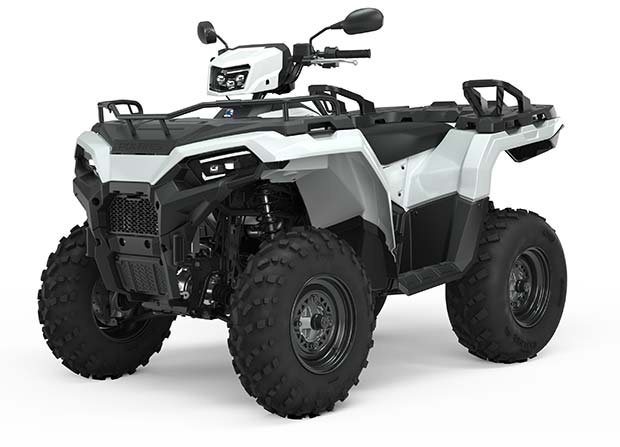 SPORTSMAN 570 EPS WHITE LIGHTNING QUAD