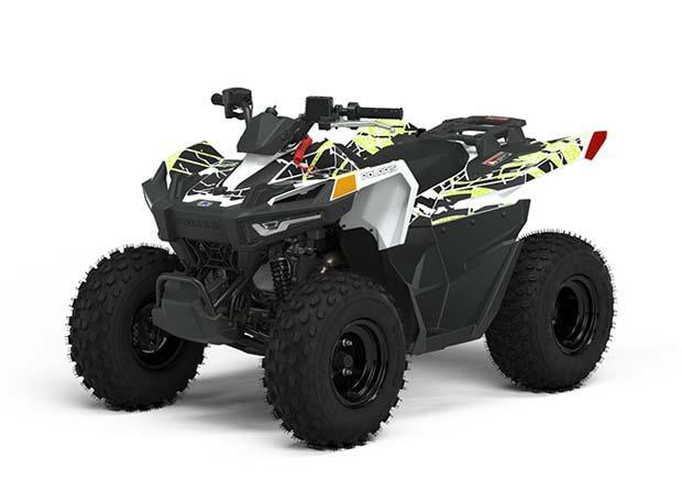 Polaris OUTLAW 70 LE BRIGHT WHITE/LIME SQUEEZE MD