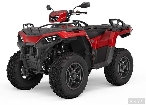 SPORTSMAN 570 EPS SP SUNSET RED TRACTOR