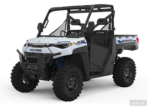 RANGER EV FULL-SIZE ULTIMATE WHITE TRACTOR